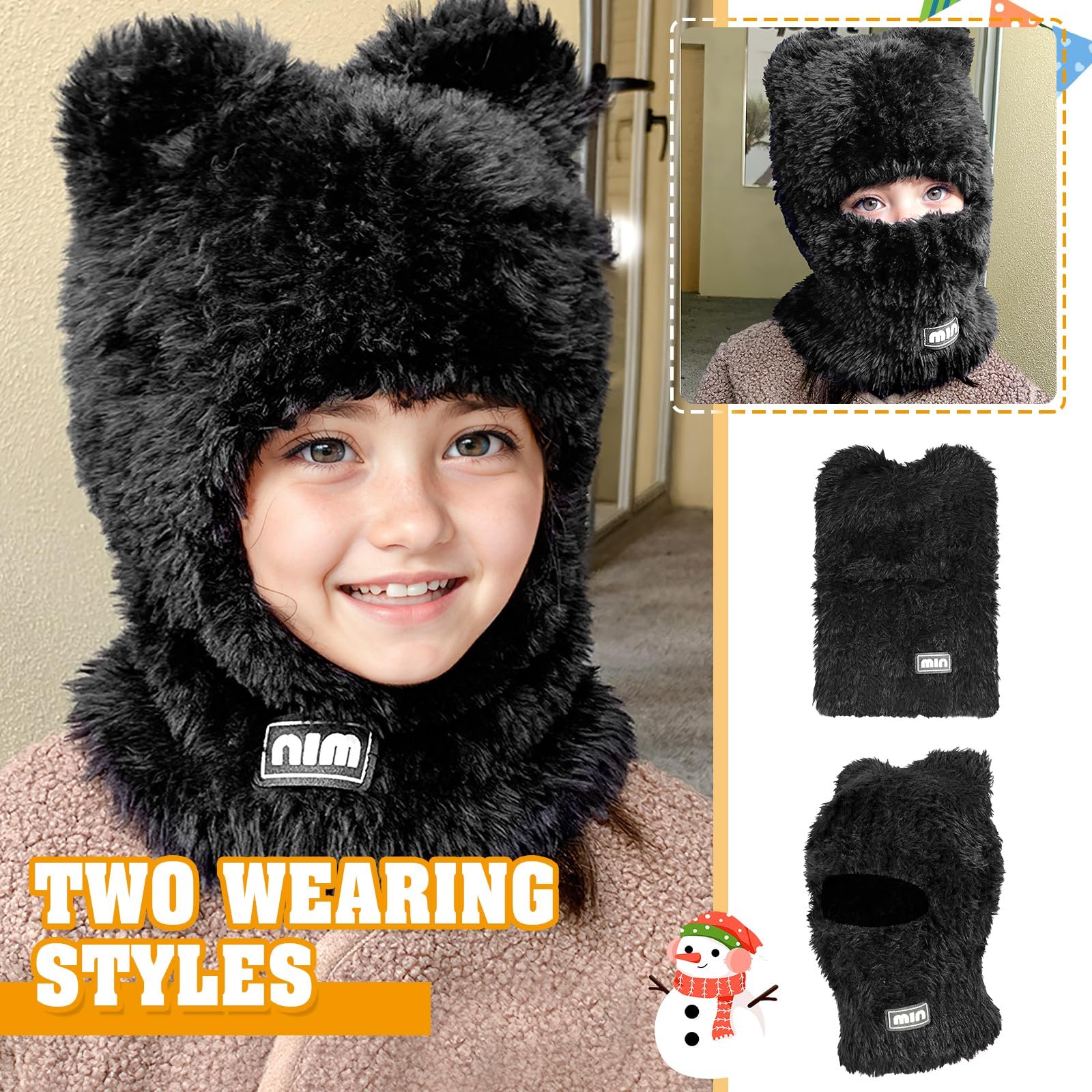 Вязана Шапка з М'яким і Теплим Флісом, фото №1