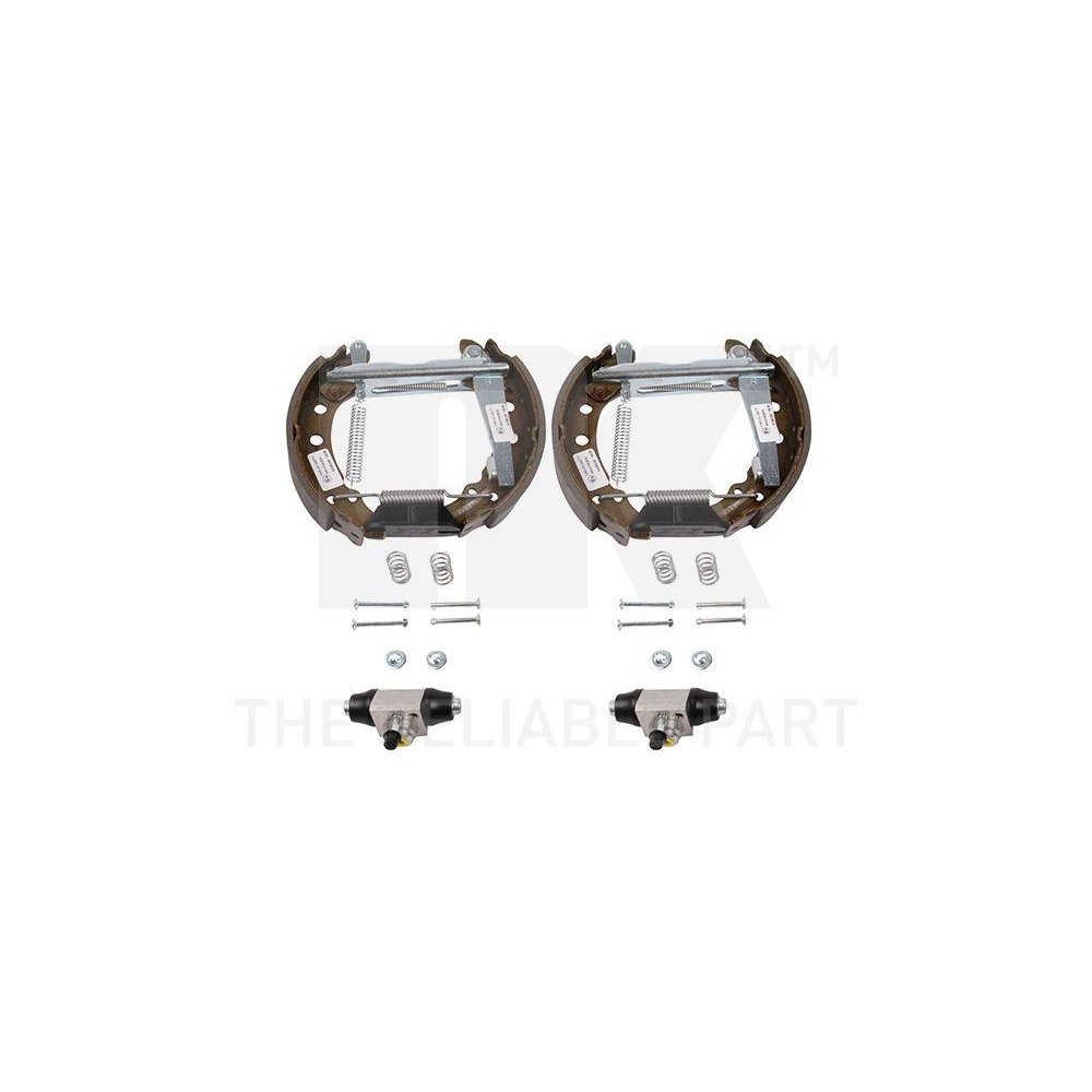 Комплект гальмівних колодок NK 444734005 для заднього моста, фото №1