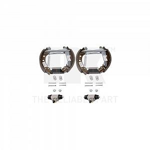 Комплект гальмівних колодок NK 444734005 для заднього моста - Фото 1