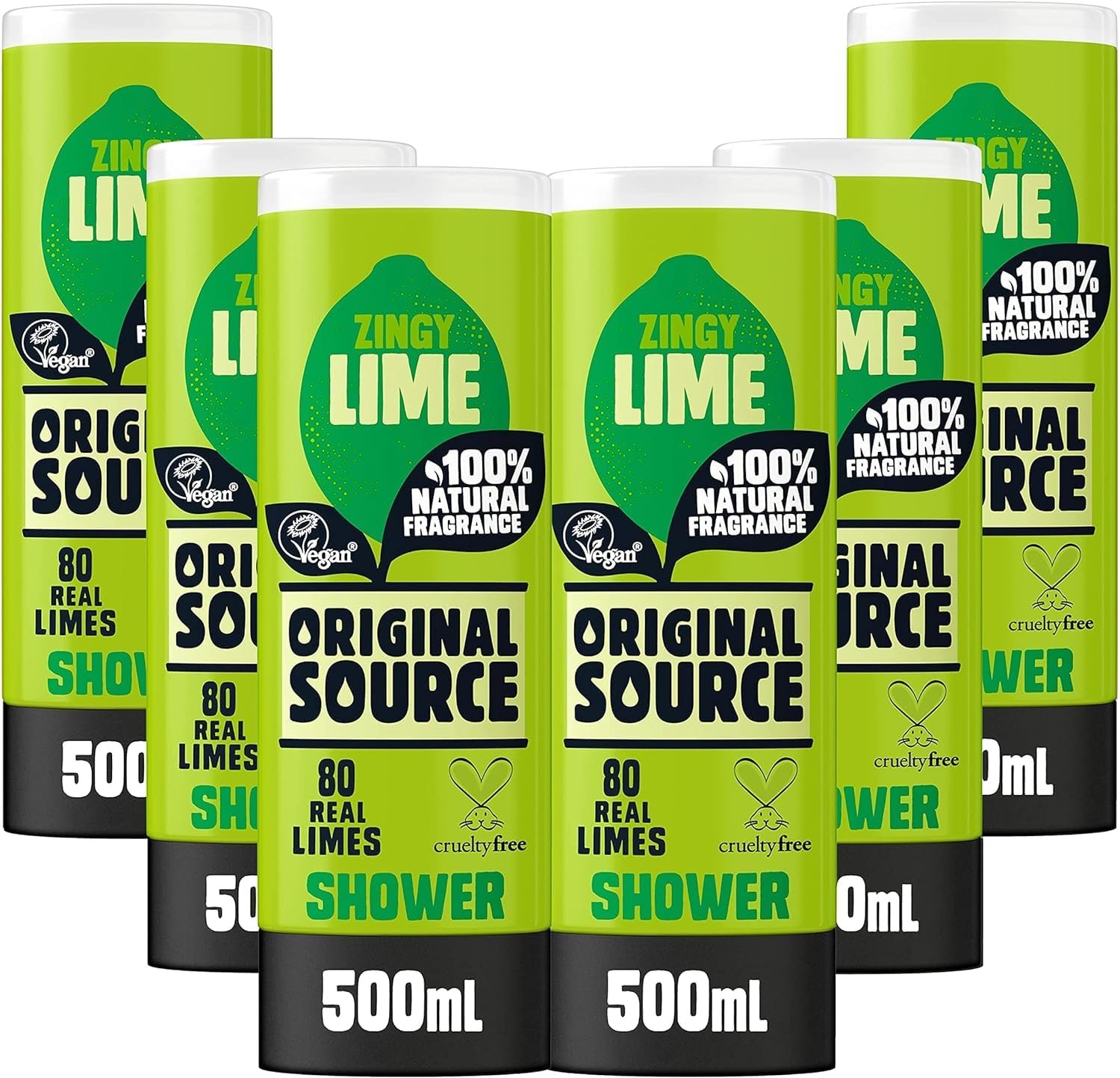 Гель для душа Original Source Lime 500 мл 6 шт., фото №1