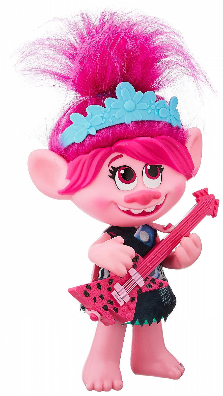 Кукла Dreamworks Trolls Поп & Рок Поппи С различными образами и звуками, фото №6