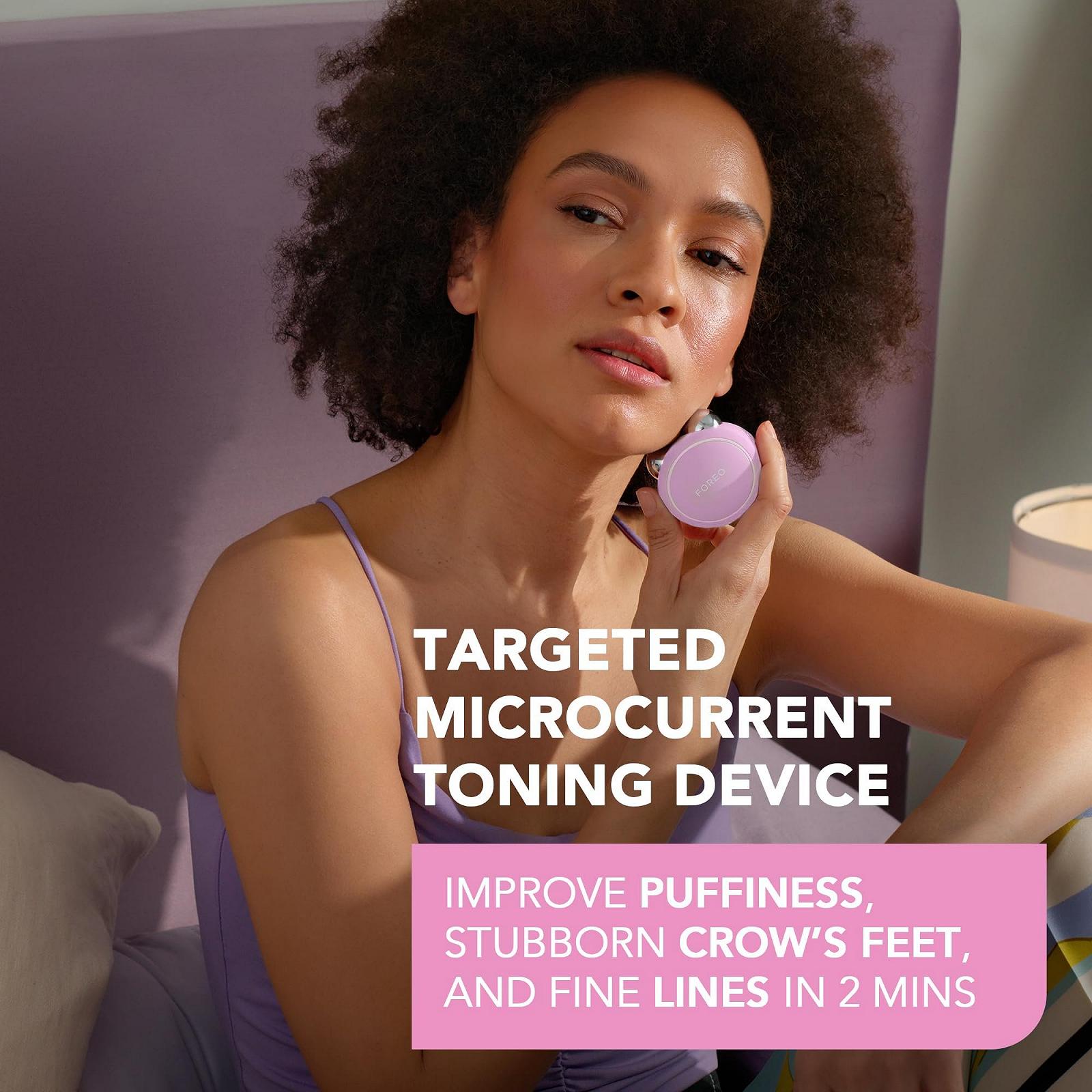 Прибор для тонизации лица Foreo Bear mini Pearl Pink Smart Microcurrent, фото №2
