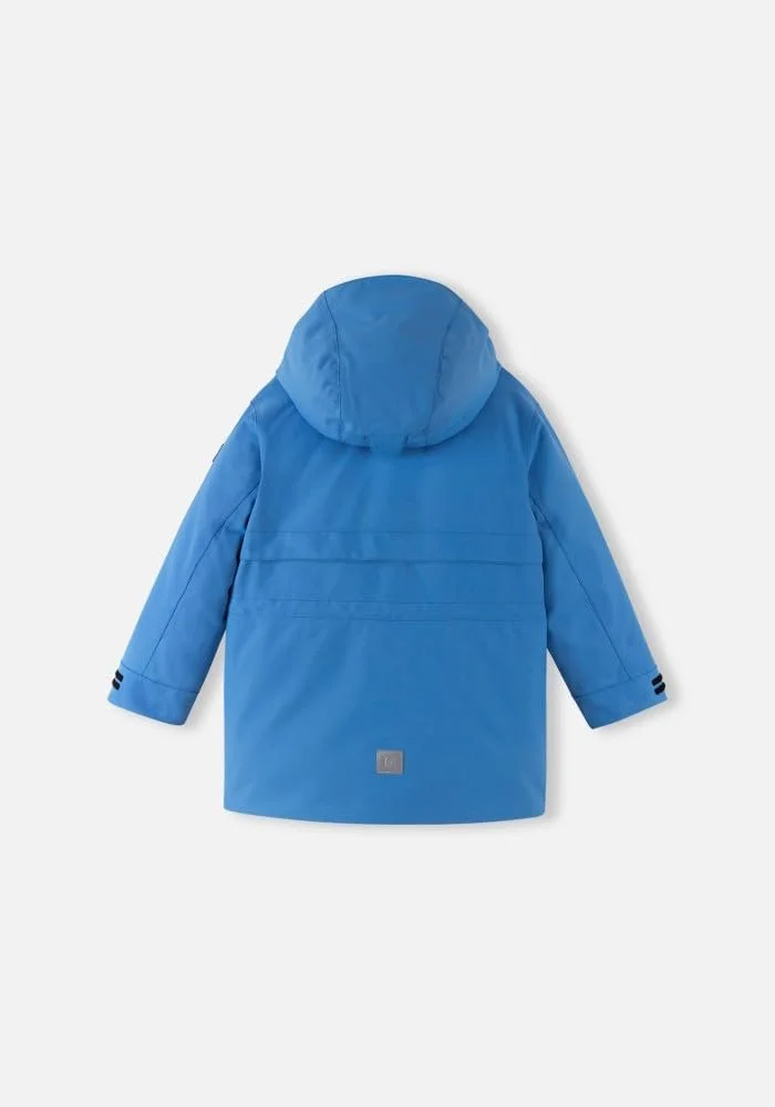 Зимняя детская куртка с капюшоном Reima Reimatec Luja (5100267B-6390) Водонепроницаемая Синяя Ветронепроницаемая с карманами Теплая Удобная, фото №8