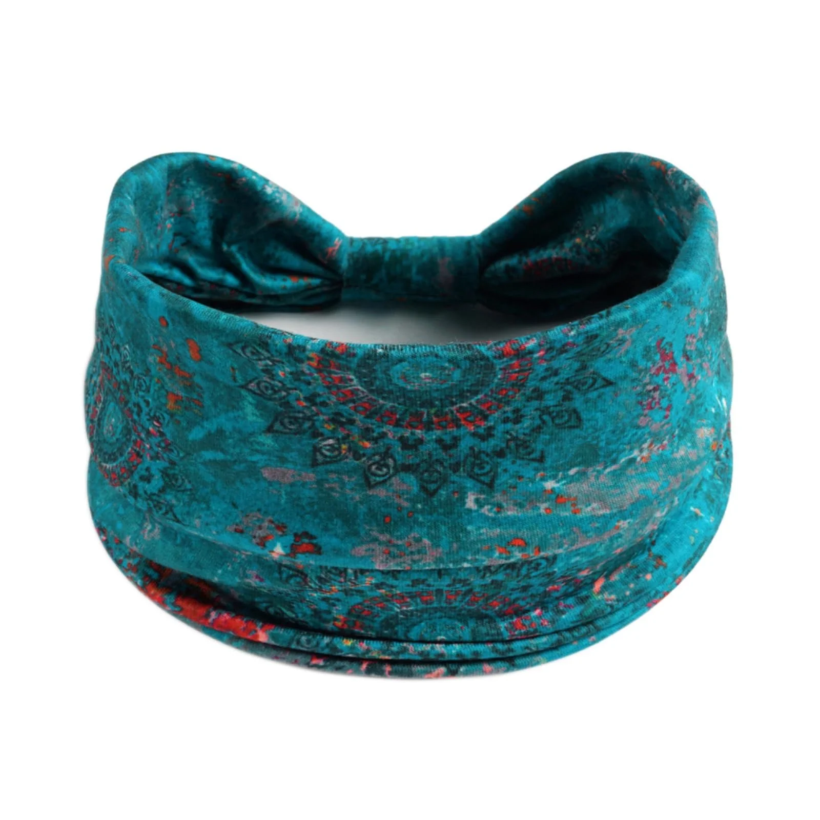 Пов'язка на голову Модна Квіткова Бавовняна Широка для Йоги та Спорту P6WBoRed, фото №7