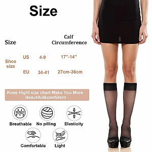 Жіночі шкарпетки до коліна (6 пар) synthetic.ua - Фото 1