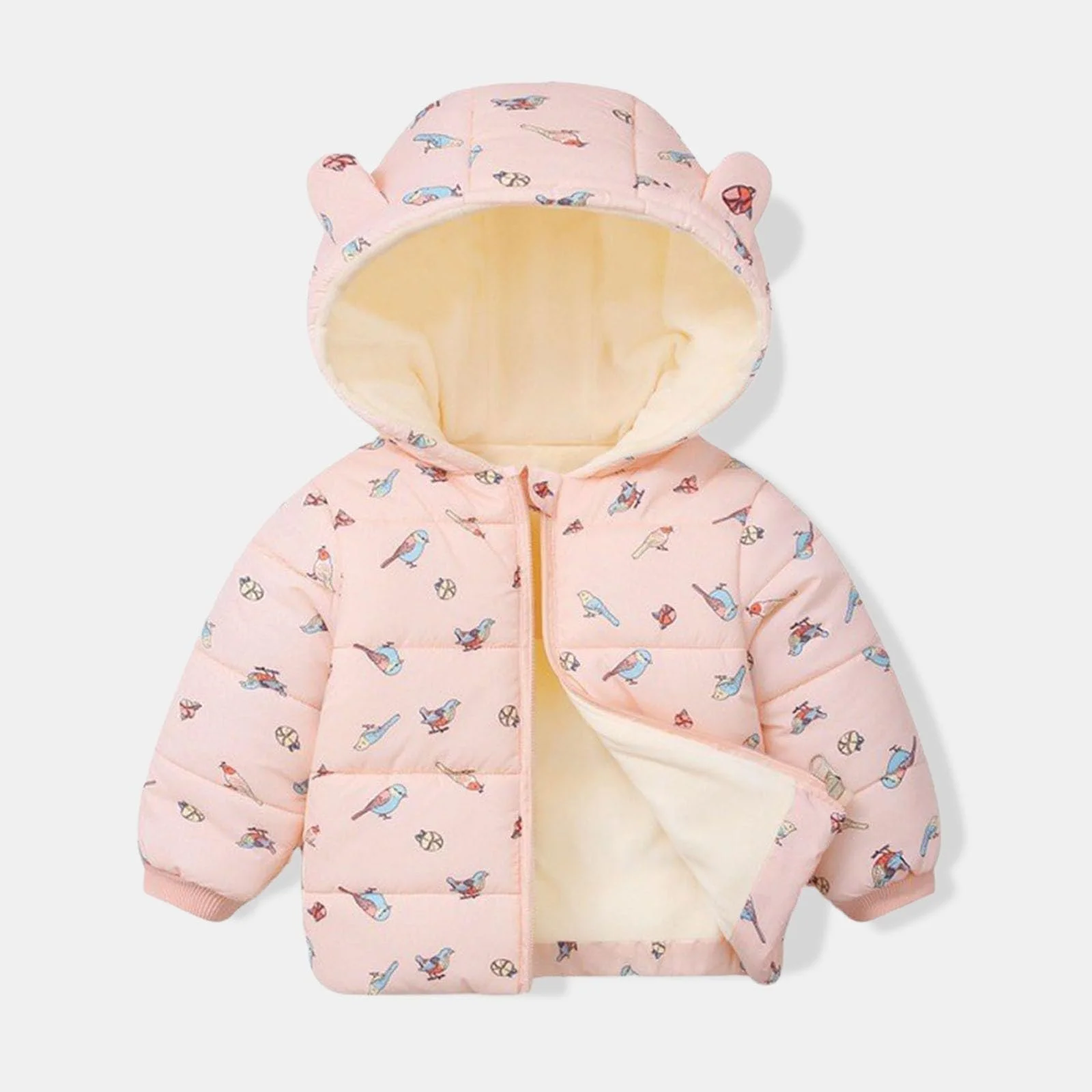 Зимняя куртка для девочек и мальчиков, утепленная теплая пуховая куртка, зимняя длинная куртка с капюшоном и карманами, пуховая куртка, пуховик, бомбер для детей для раннего пребывания на открытом воздухе, фото №3 Зимняя куртка для девочек и мальчиков, утепленная теплая пуховая куртка, зимняя длинная куртка с капюшоном и карманами, пуховая куртка, пуховик, бомбер для детей для раннего пребывания на открытом воздухе, фото №3