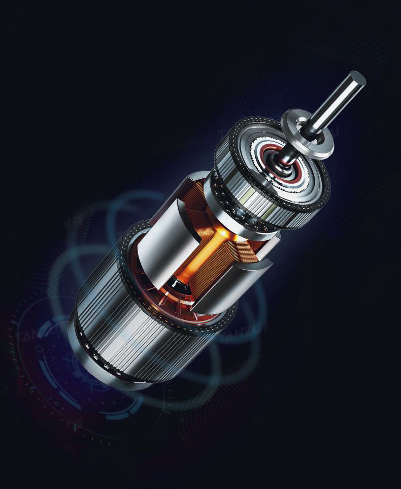 Аккумуляторная цепная пила Tanzu Шина 4 дюйма 1 аккумулятор 2 цепи, фото №4