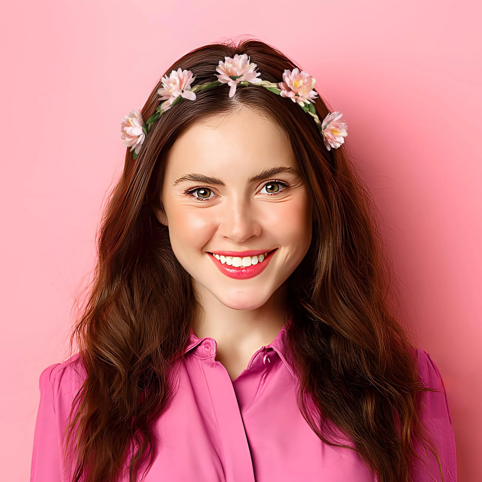 Вінок для волосся з квітами, фото №6 Вінок для волосся з квітами, фото №6