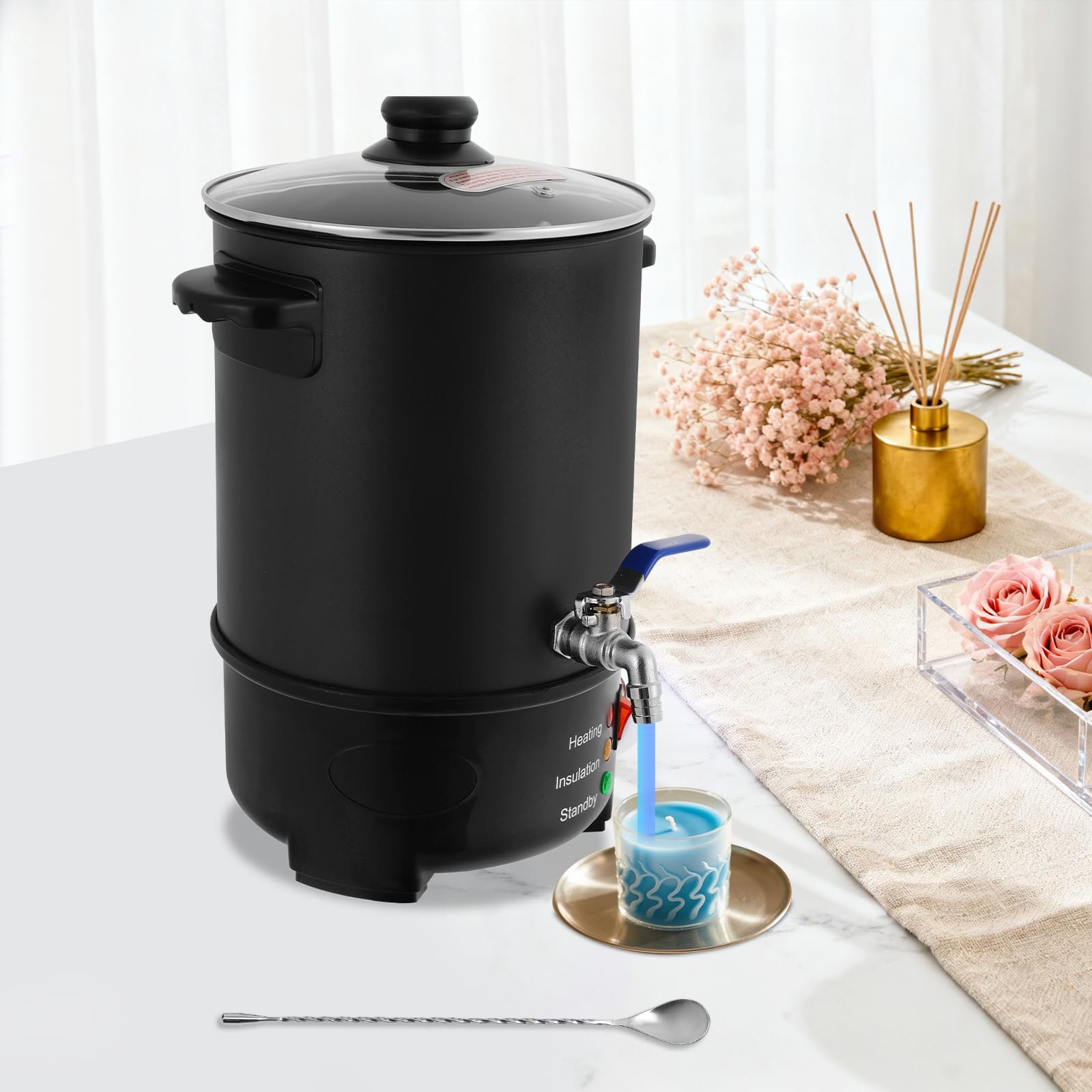 Воскоплав электрический 1000 W 6 L с температурным контролем, фото №4 Воскоплав электрический 1000 W 6 L с температурным контролем, фото №4