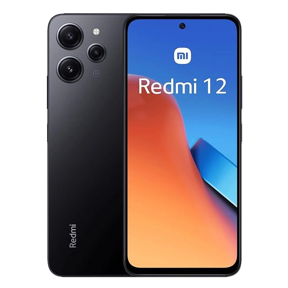 Смартфон Xiaomi Redmi 12 4GB RAM 128GB Midnight Black, фото №1