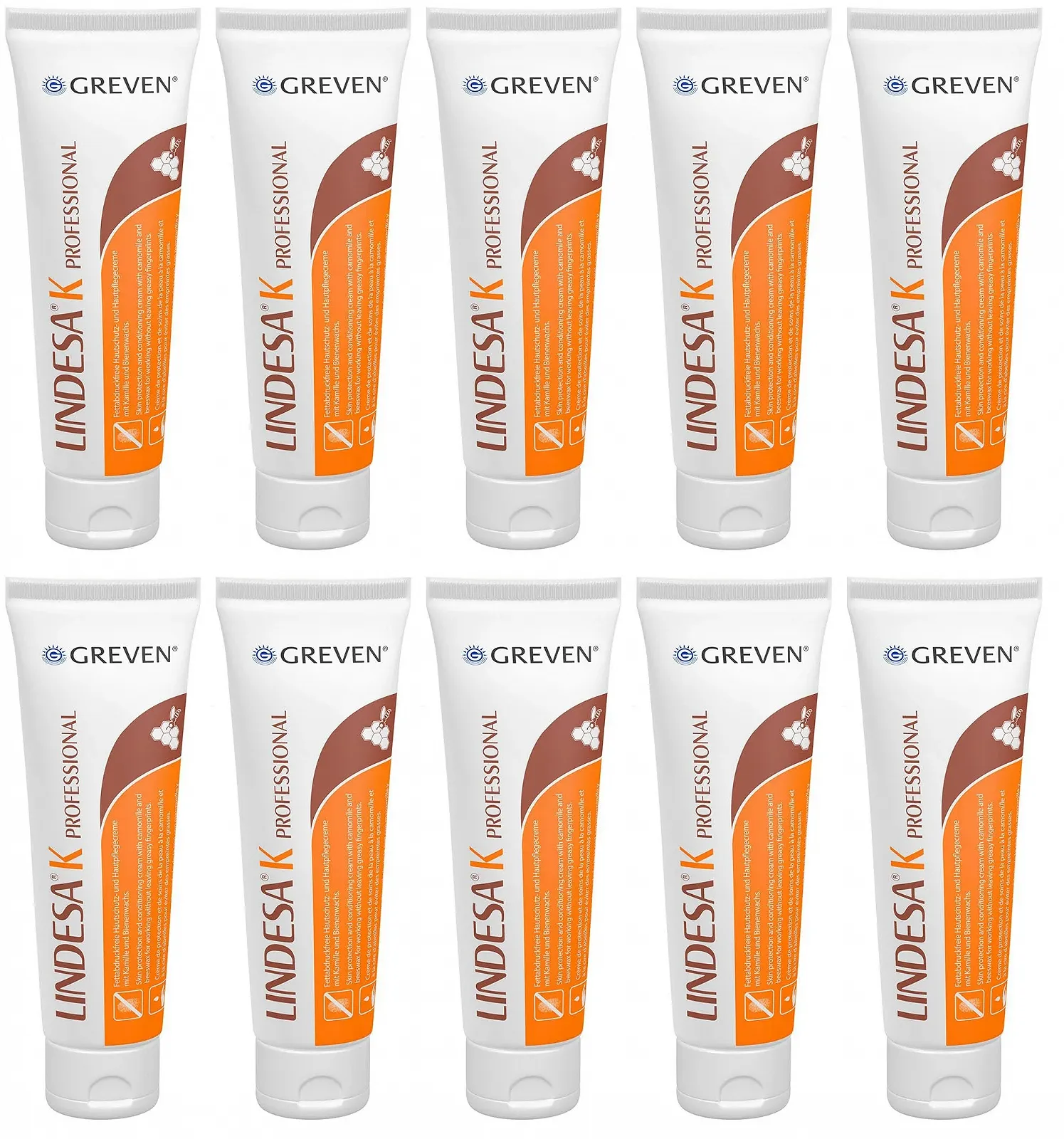 Крем Lindesa K Уход 10 x 100 мл тюбиков, фото №1