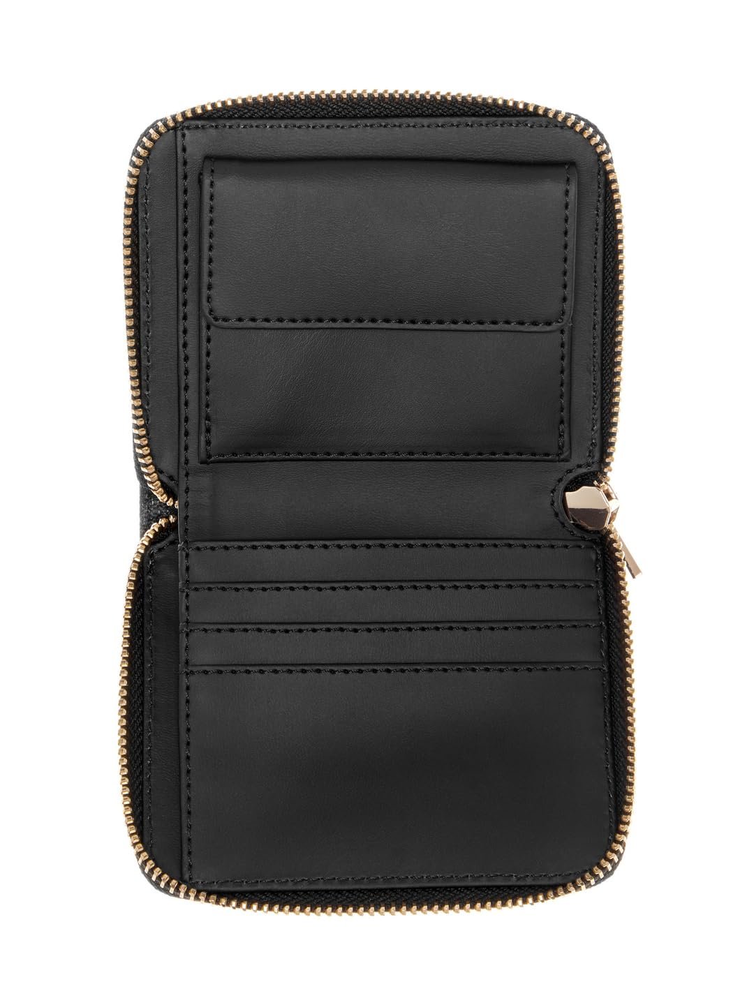 Гаманець GUESS Laurel II SLG Small Zip Around Wallet Вугільний Логотип, фото №3