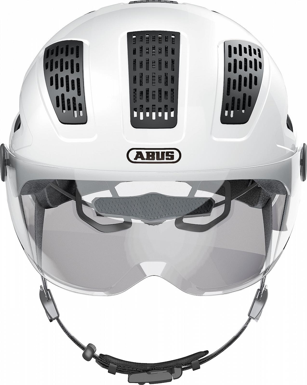 Шлем Abus Hyban 2.0 Ace City с визором и подсветкой, ABS, фото №4