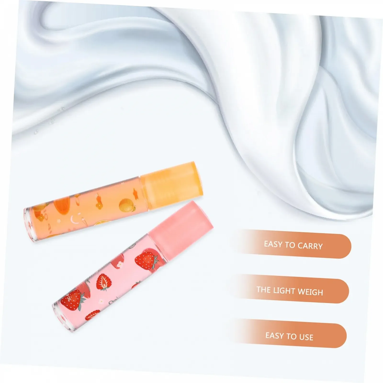 Прозорий блиск для губ Outanaya 8шт Фруктовий Зволожуючий Набір, фото №5