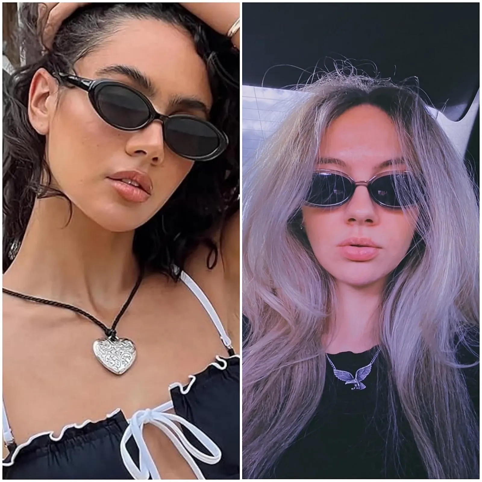 Солнцезащитные очки Кошачий глаз Unning Набор из 4 шт., фото №2