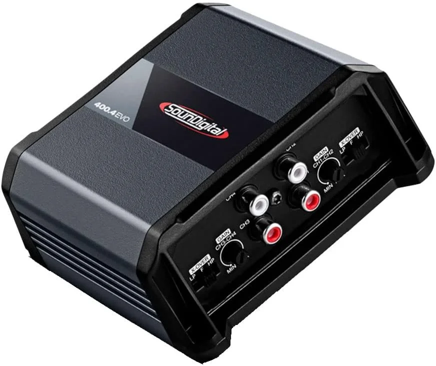 Підсилювач звуку Soundigital EVO 4.0 400.4 Black, фото №4 Підсилювач звуку Soundigital EVO 4.0 400.4 Black, фото №4