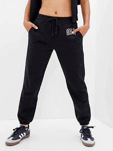 Штани LOGO JOGGER SWEATPANTS 463492-04 GAP Чорний L synthetic.ua - Фото 1