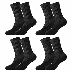 Термоноски Женские Черный Цвет (4 пары) - Фото 1