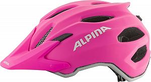 Шлем велосипедный ALPINA Carapax JR. Унисекс, молодежный, розовый матовый, 51-56 см synthetic.ua - Фото 1