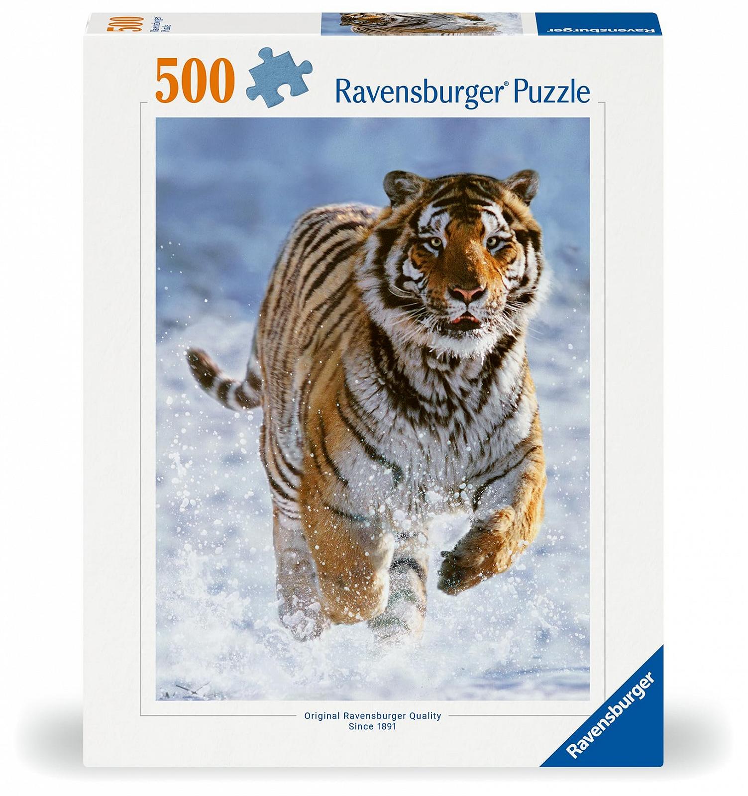 Пазл Ravensburger Тигр 500 елементів 49 x 36 см Новий дизайн, фото №2