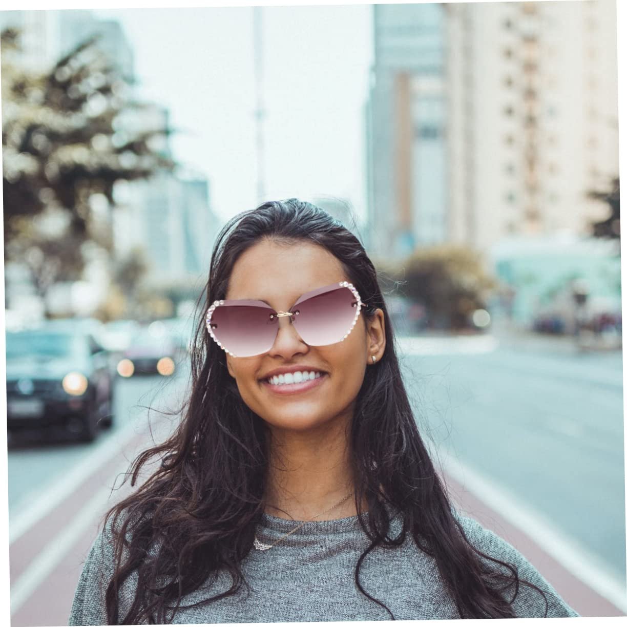 Сонцезахисні окуляри Без оправи PACKOVE Набір з 3, фото №5