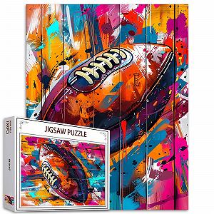 Пазл Tucocoo American Football Graffiti Art 1000 деталей 70 х 50 см - Фото 1