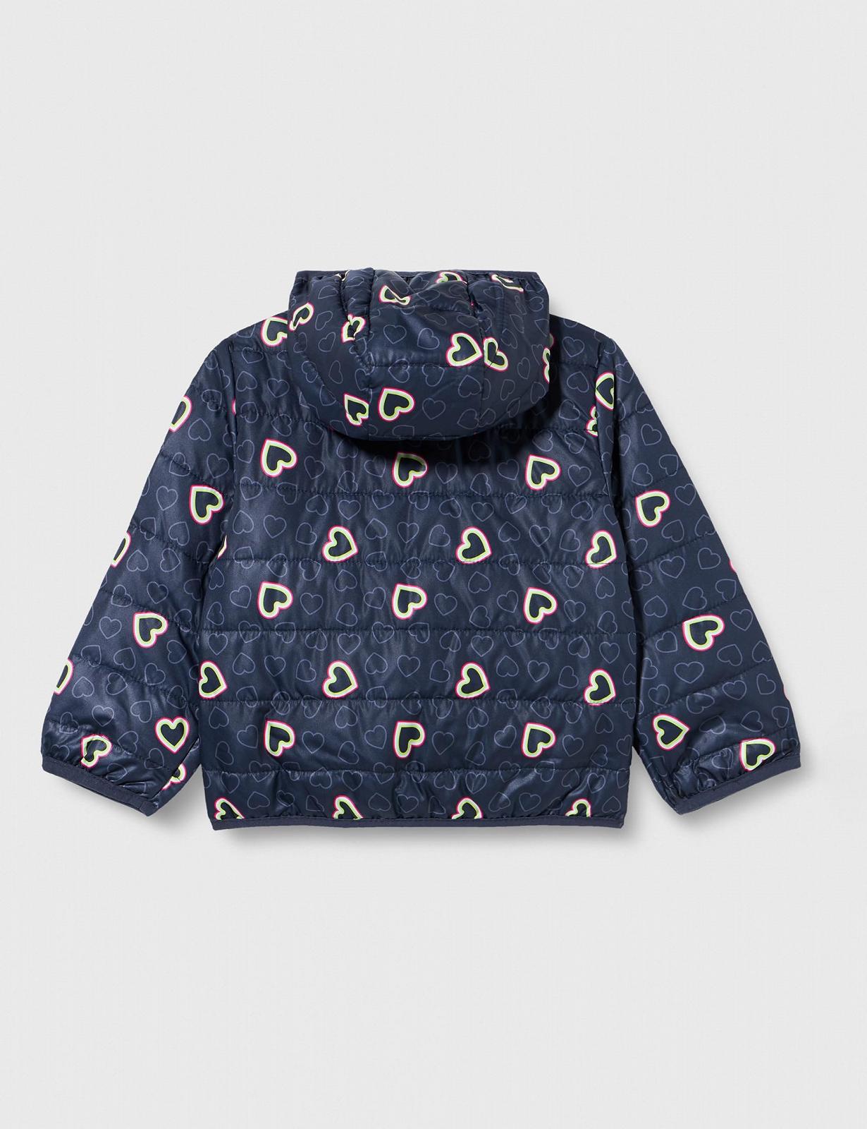 Ветровка Chicco для девочек с капюшоном, удобной передней молнией, фото №3