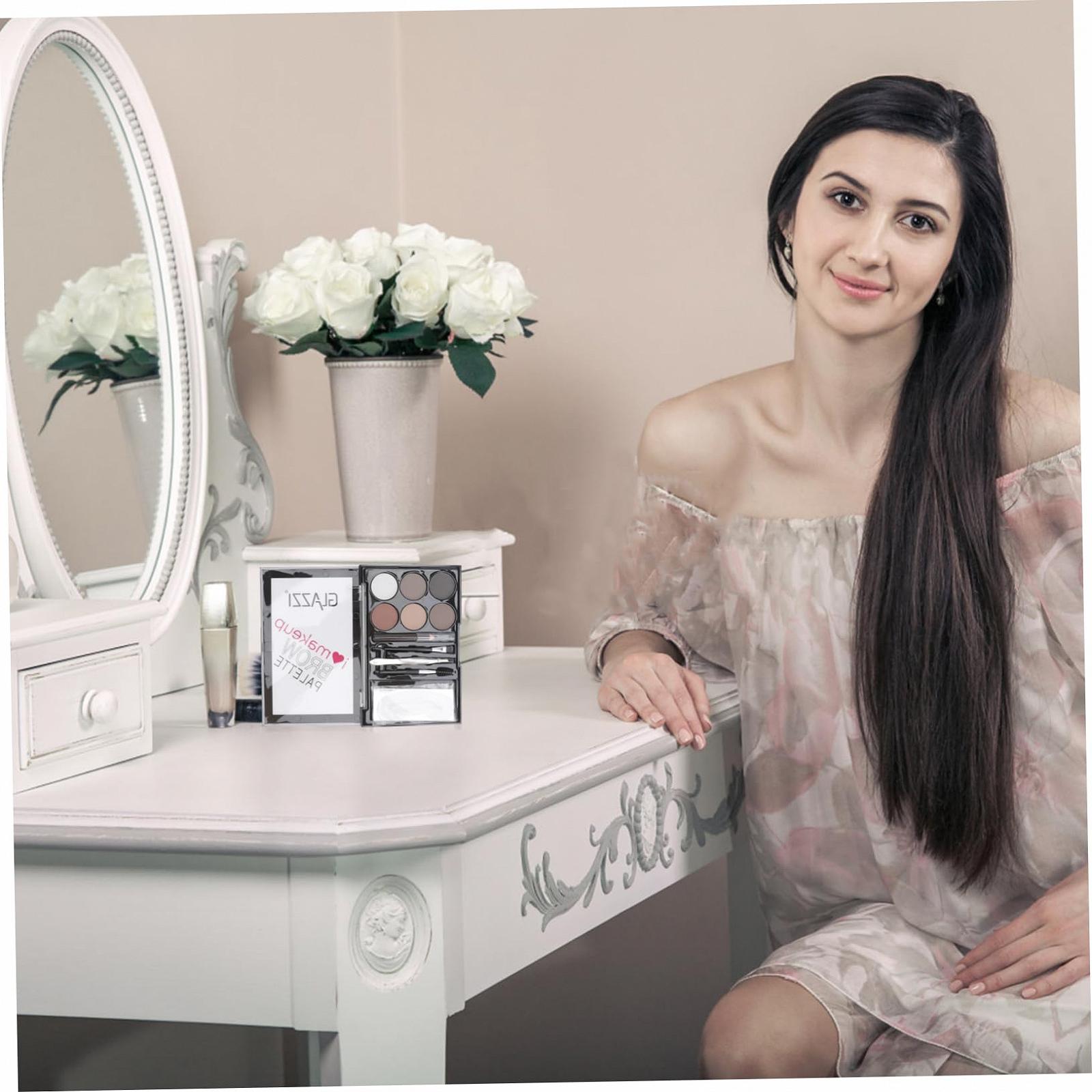 Набір Healvian 3 Sets Косметичний набір з тінями для брів і пензлем ABS, фото №4