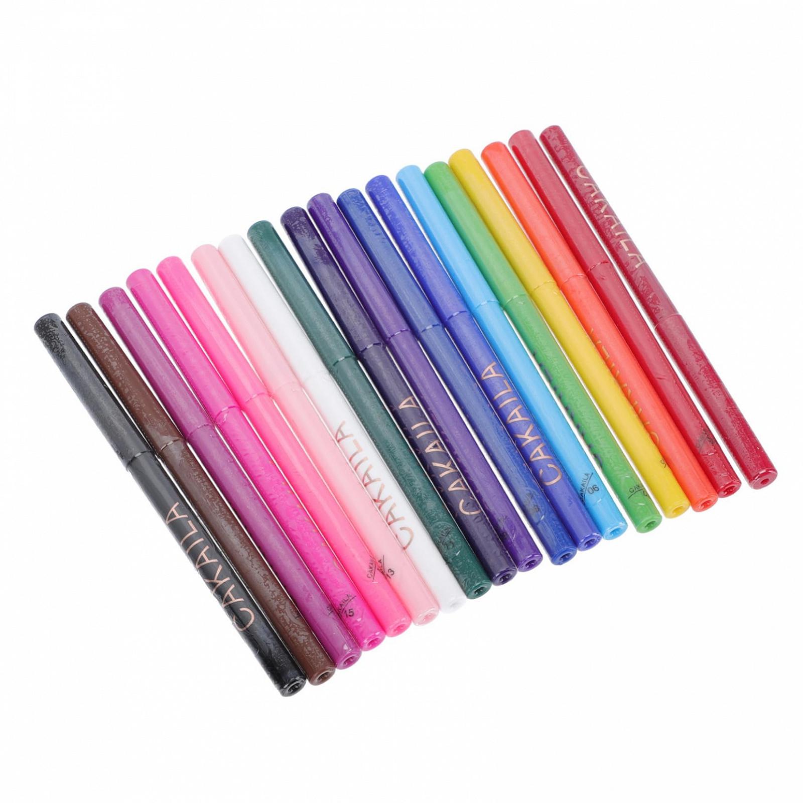 Набір Healvian 18 шт. Кольорові олівці для очей, фото №1 Набір Healvian 18 шт. Кольорові олівці для очей, фото №1