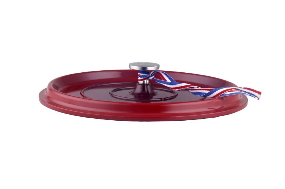 Гусятниця для запікання Kamberg 0008187 20 см литий алюміній червоний, фото №7