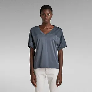 Женская футболка G-Star RAW Mesh Mix Loose T-Shirt - S - Фото 1