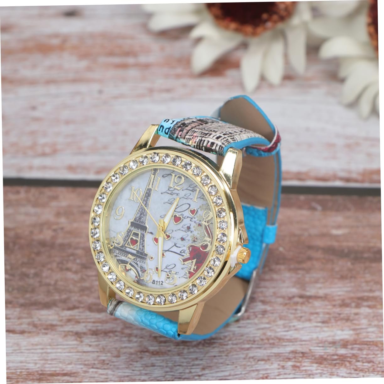 Часы VALICLUD Повседневные Женские Дизайн Сердце Стразы Регулируемый Ремешок, PU, стекло и нержавеющая сталь, Без драгоценных камней, фото №6 Часы VALICLUD Повседневные Женские Дизайн Сердце Стразы Регулируемый Ремешок, PU, стекло и нержавеющая сталь, Без драгоценных камней, фото №6