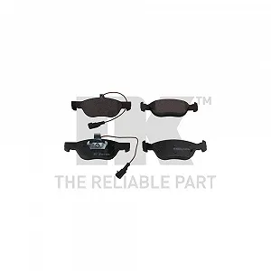 Комплект тормозных колодок, дисковый тормоз NK 221017 для ALFA ROMEO FIAT, передняя ось - Фото 1