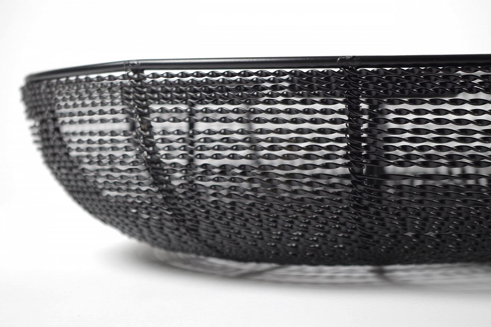 Підсвічник Коболо Декоративна Миска Адвентський Вінець Металева Чорний для 4 свічок 38 см, фото №4