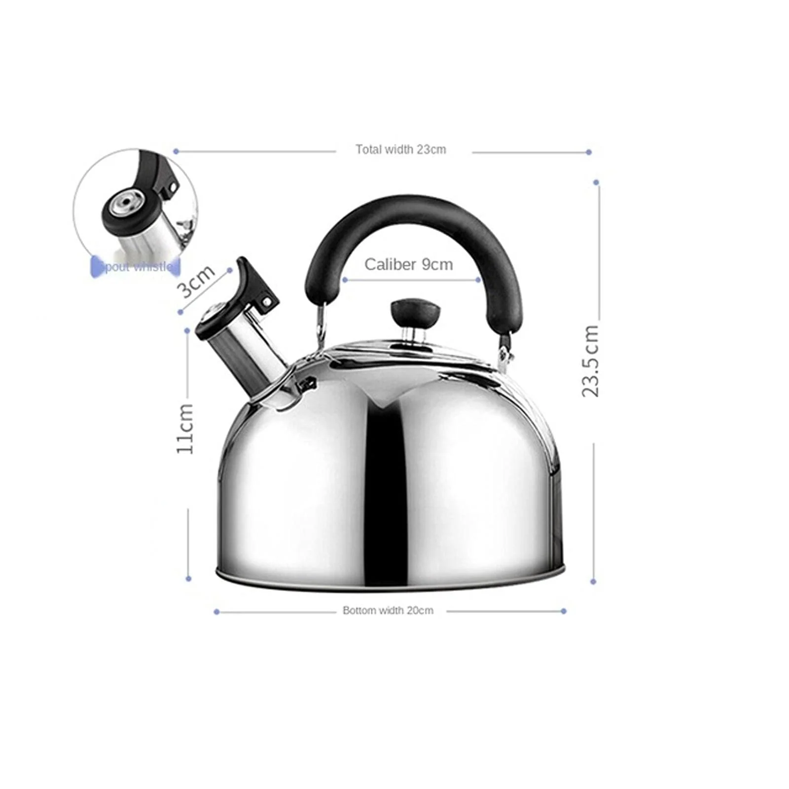 Чайник Велика Місткість для Домашньої Індукційної Плити Газова Плита, фото №2 Чайник Велика Місткість для Домашньої Індукційної Плити Газова Плита, фото №2