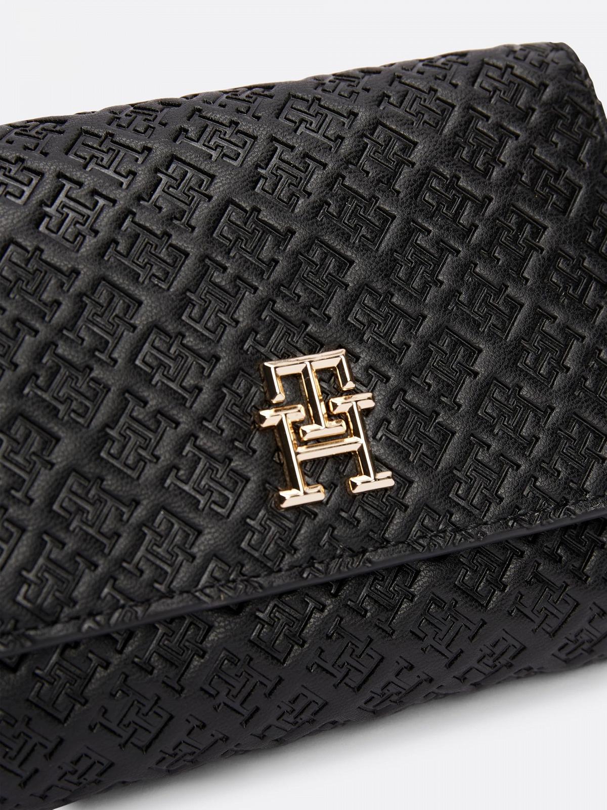Кошелек Tommy Hilfiger Женский Черный Повседневный AW0AW16919 Черный, фото №6