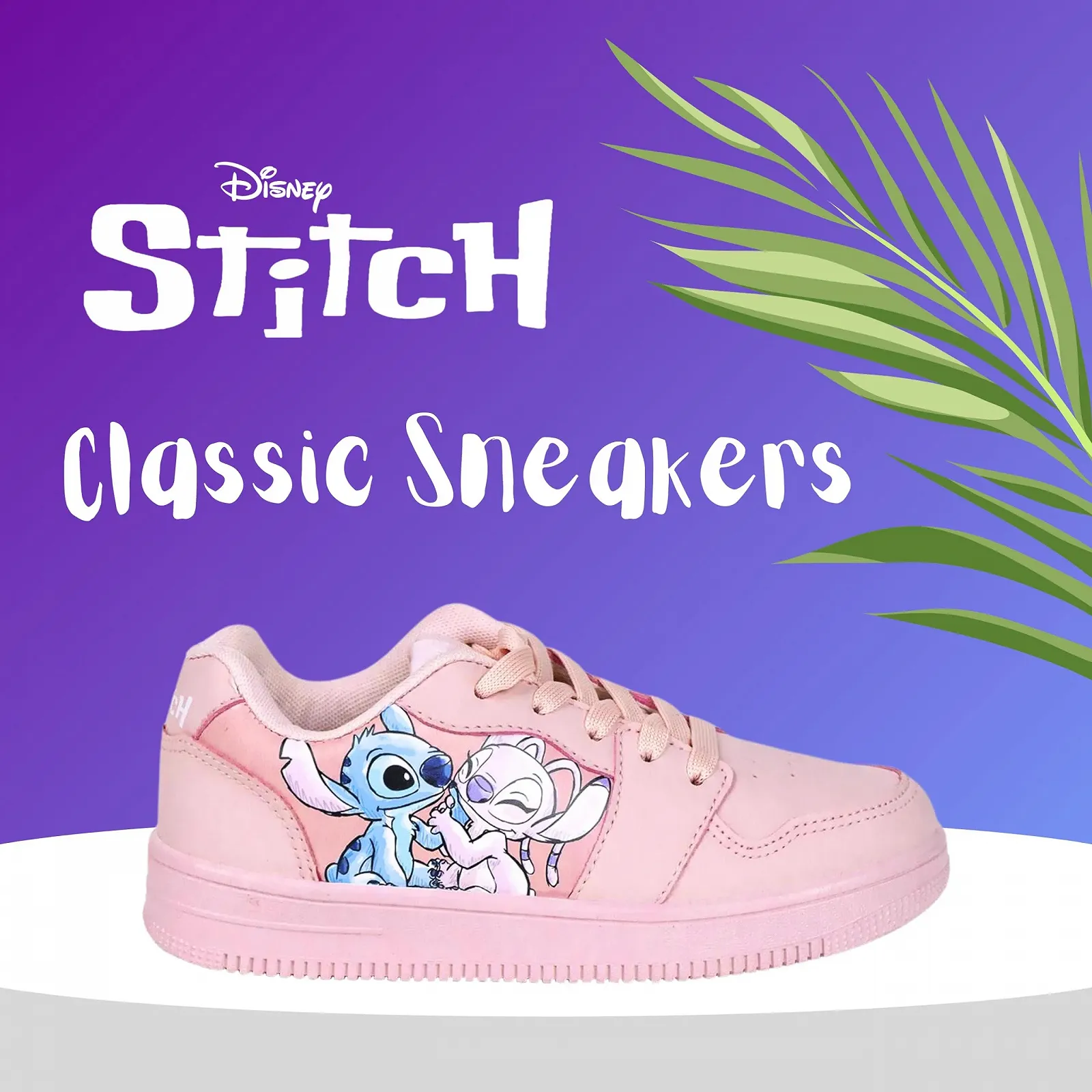 Кроссовки Disney Stitch & Angel для девочек Stitch & Angel Размер UK 11 до 4, фото №3