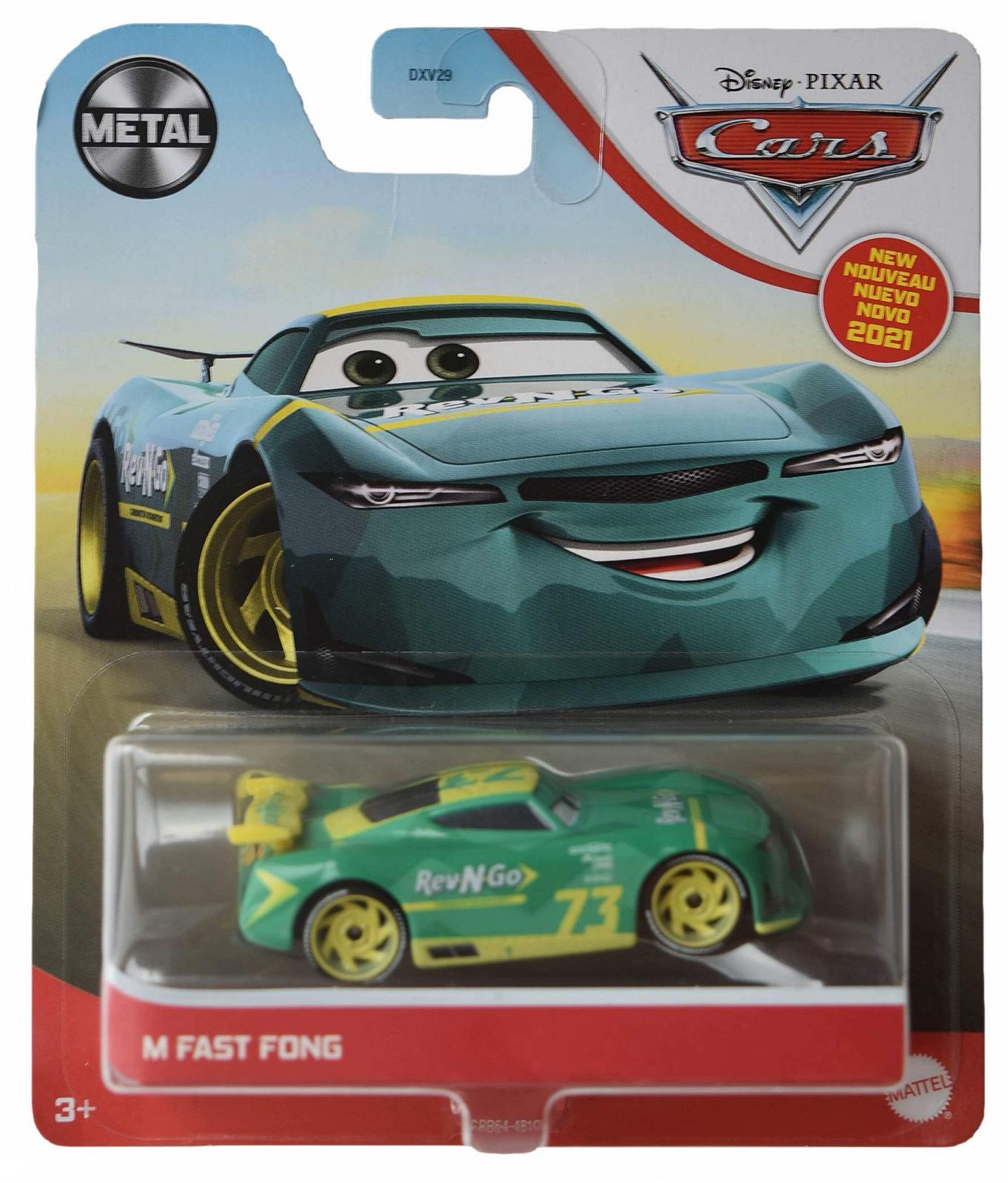 Машинка Disney Pixar Cars M Fast Fong, фото №1