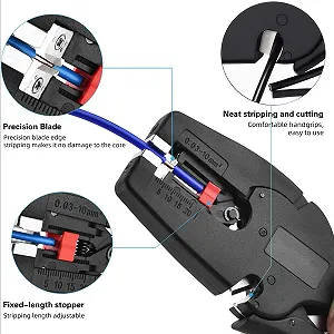 Стриппер саморегулирующийся многофункциональный 0.08-10 мм² synthetic.ua - Фото 1