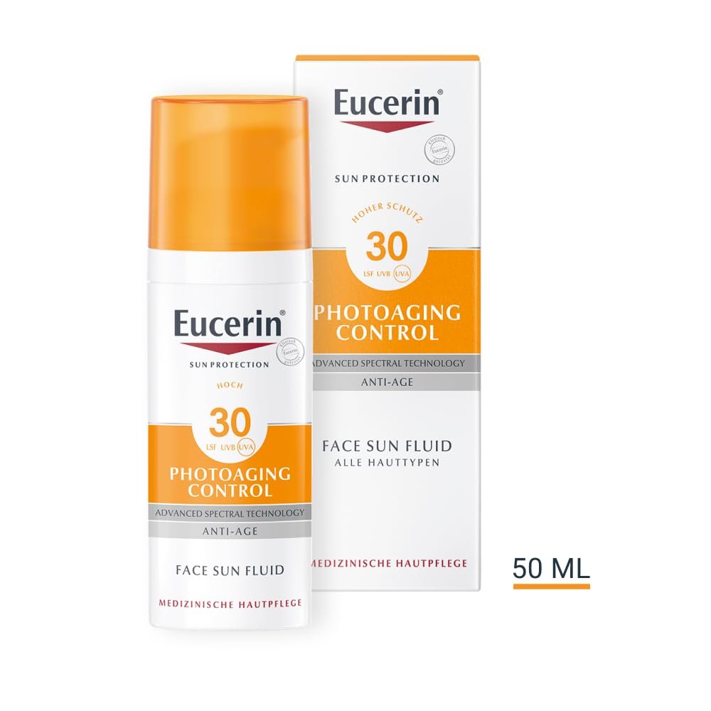 Сонцезахисний флюїд для обличчя Eucerin Photoaging Control SPF 30 50 мл, фото №7