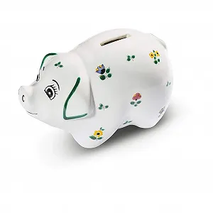 Скарбничка GMUNDNER KERAMIK Lilly Розкидані квіти керамічна ручної роботи - Фото 1