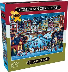 Пазл Buffalo Games Dowdle Hometown Christmas 1000 элементов 67.9 x 50.1 см - Фото 1