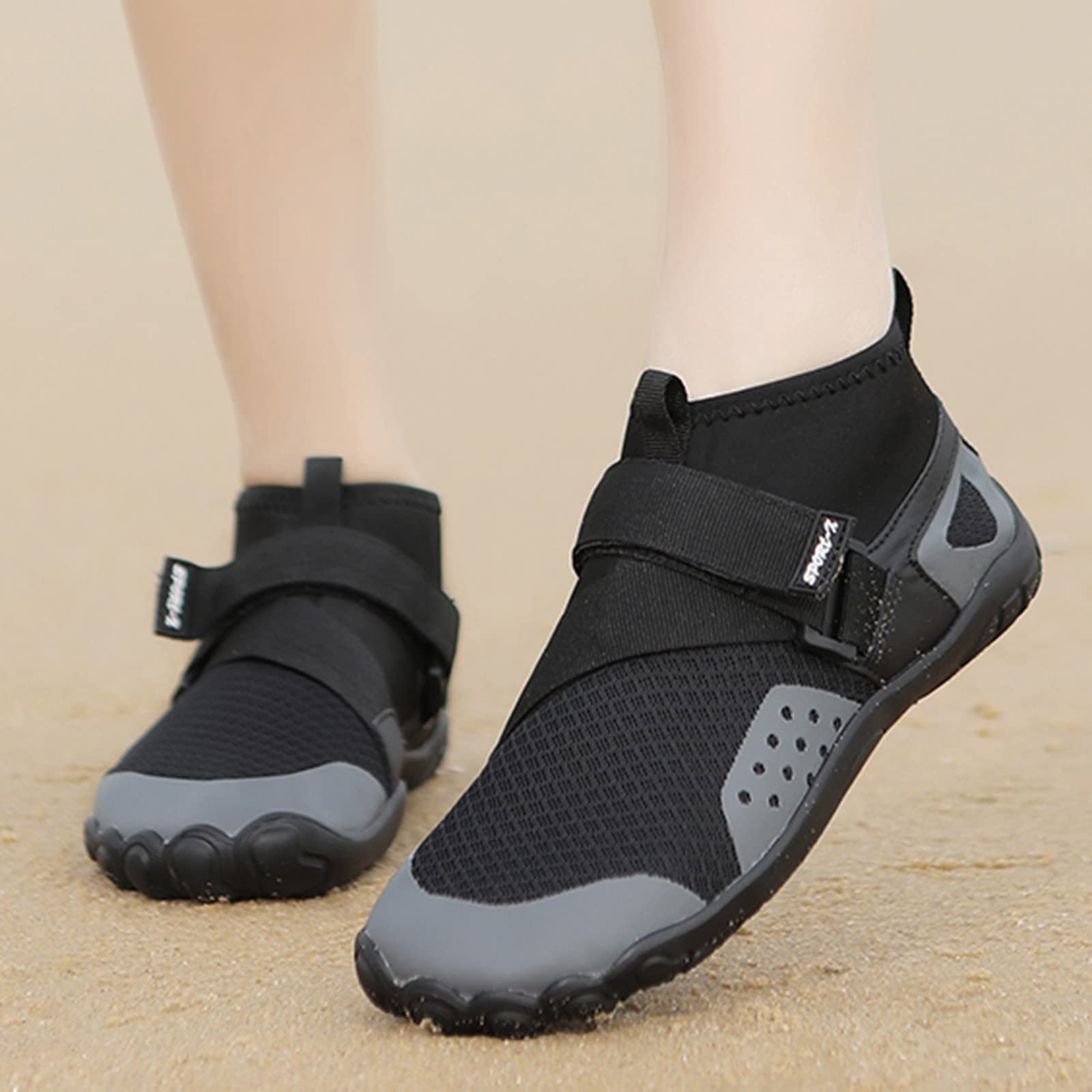 Кросівки SRZYMJ Чорний, фото №4