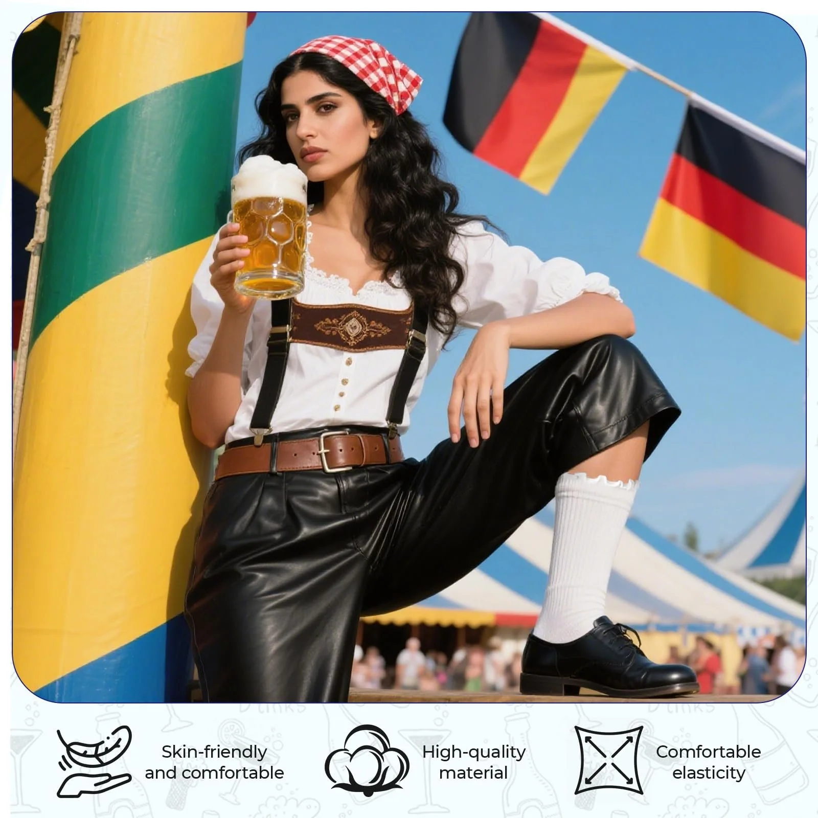 Шкарпетки Oktoberfest Beer, 9 пар, фото №4 Шкарпетки Oktoberfest Beer, 9 пар, фото №4