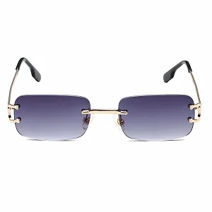 Винтажные прямоугольные очки без оправы Ggpyyon, ретро, защита UV400 цена на synthetic.ua - Фото 1 Винтажные прямоугольные очки без оправы Ggpyyon, ретро, защита UV400 synthetic.ua - Фото 1