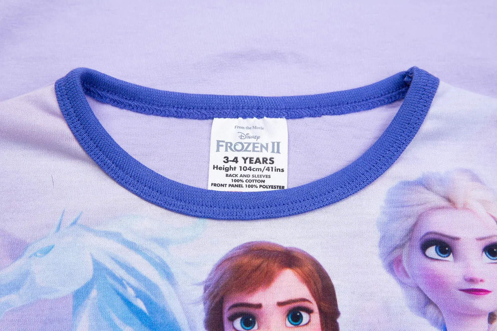 Піжама Disney Frozen II Літня Anna Elsa Olaf для дівчат, фото №2 Піжама Disney Frozen II Літня Anna Elsa Olaf для дівчат, фото №2