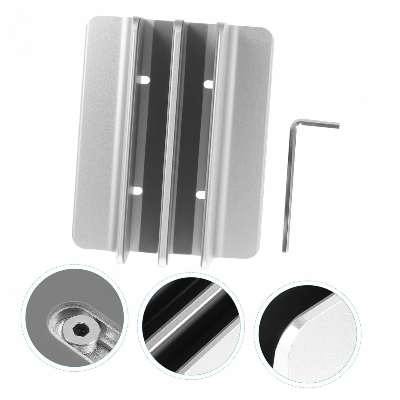 Регульована Підставка для Ноутбука з Алюмінієвого Сплаву з Подвійними Слотами Вертикальний, фото №4