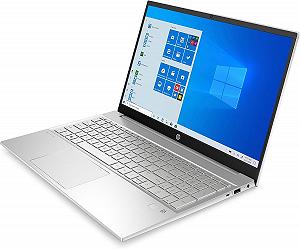 Ноутбук 15.6" HP Pavilion 15-eh1220nd AMD Ryzen 5 5500U RAM 8GB SSD 256GB Windows 11 Алюмінієвий корпус synthetic.ua - Фото 1