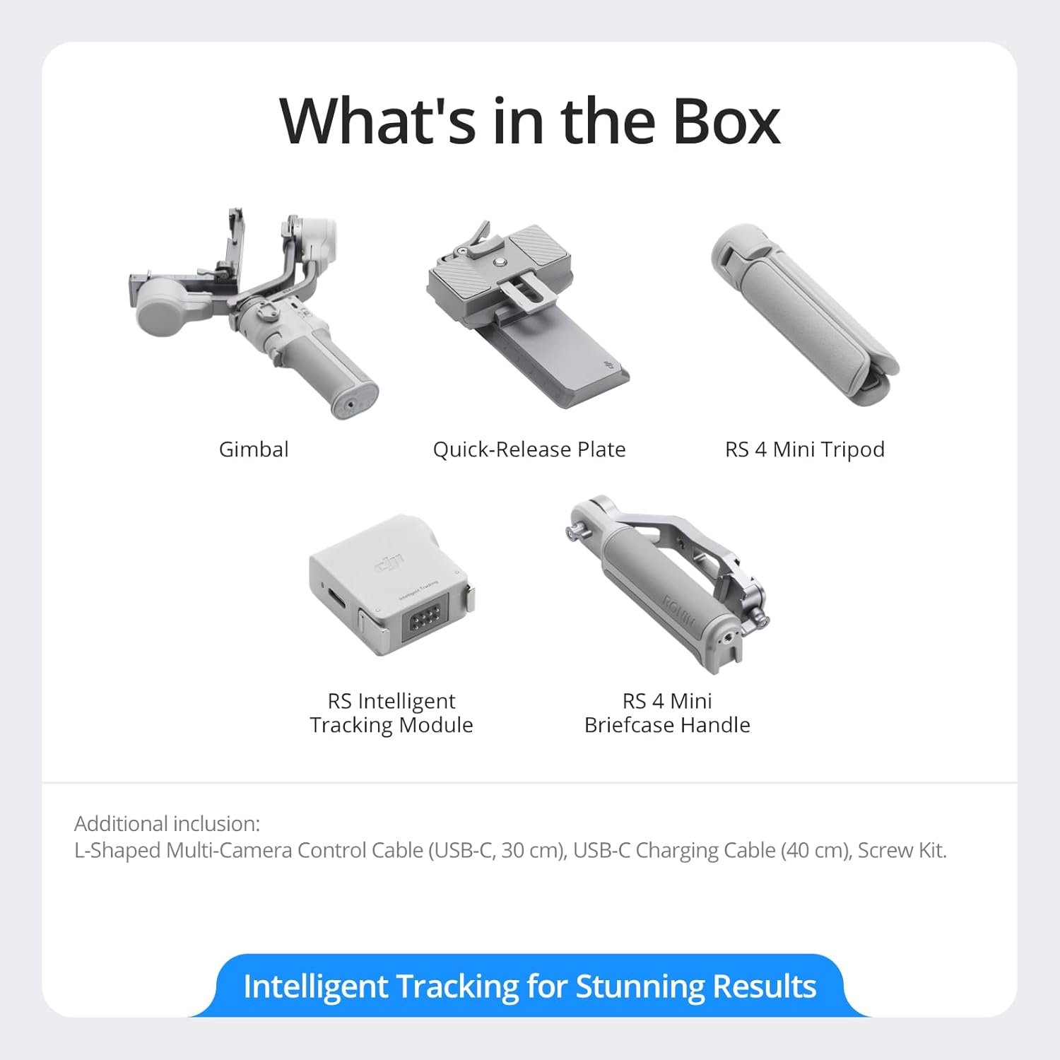 Стедікам DJI RS4 Mini Combo Silver, фото №6