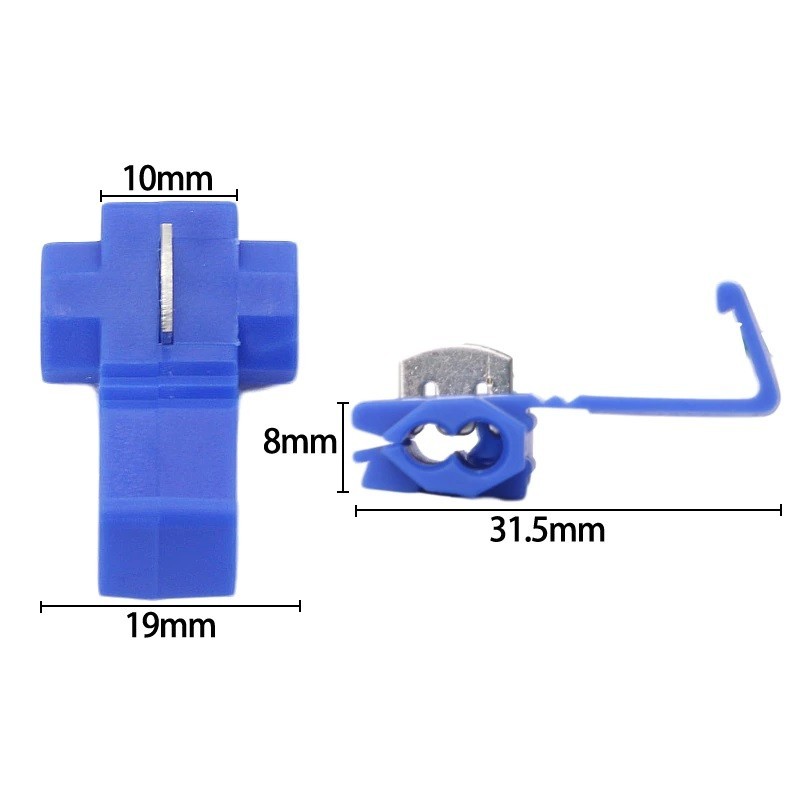 Набор клемм с врезным контактом для быстрого монтажа Соединитель электрический 40 шт 46072323 Linco, фото №5
